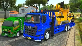 Truck Simulator Indonesia #10- Realistic Cargo Truck Driving in Indonesia - Android Gameplay #bussid