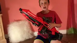 World Tech Warriros Prime Motorized Dart Blaster. Motorized Rapidfire.