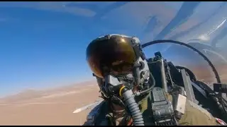 F-16  intercept Ospreys during Weapons School Training