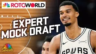 Rotoworld Basketball Expert Mock Draft LIVE (10/14/25) | NBC Sports