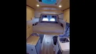 Vanlife bed design