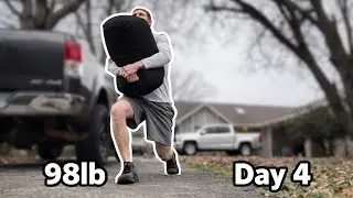 98 lb Sandbag Workout 4 - Lower Body