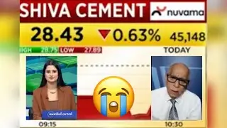 Shiva Cement Share Analysis || Shiva Cement Multibagger || STOCK MARKET-2.0