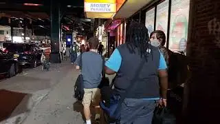 NYC LIVE Walking Woodside, Jackson Heights, Elmhurst, Queens Friday Night (September 11, 2020)