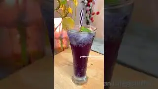 BLACK CURRANT MOJITO | Black Currant mocktail | refreshing summer drink #shorts