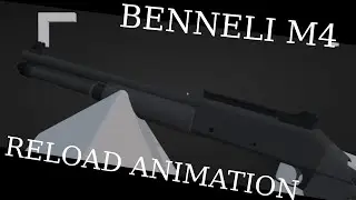 Benneli M4 Reload Animation | Roblox Animation |