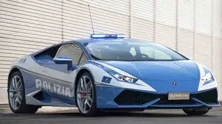 Super luxury police car in the world!