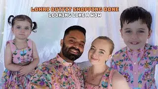 OUR LOHRI OUTFIT SHOPPING VLOG!! Matching Family Outfits with Noah & Hazel😍 *Party Time*