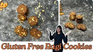 Oats & Ragi Cookies | Gluten Free Cookies | Healthy Cookie Recipe | Ragi Cookies | Millet Recipes
