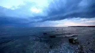 Time Lapse of a Storm Approaching Stony Brook's West Meadow Beach