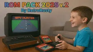 Atari 2600 Rom Pack 2025 V.2 (665 Games + Art) - Retrobat