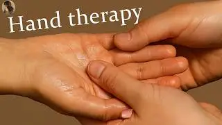 ASMR терапевтический массаж рук | Реальный человек | Без слов
