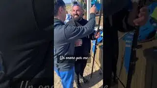 Un onore per me&hearts;️ #fishing #biagiomorra #viralshort