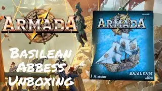 Kings of War Armada Basilean Abbess unboxing Mantic Games