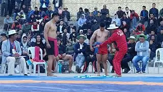 Naga Wrestling Manipur vs Nagaland - Rakhoveio L&uuml;mai vs Sentilong Imchen Nagaland