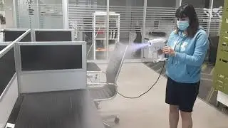 Mini Thermal Fogger | How Does the Mini Thermal Fogger Work? | Disinfect and Fog