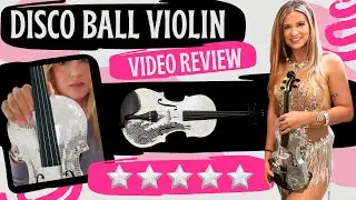 Disco Ball Violin Video Review: Glam Meets Strings