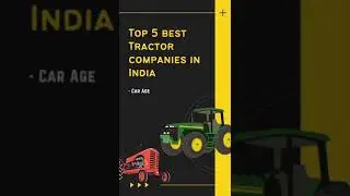 Top 5 Best Tractor Companies in india #tractor #ytshorts #Johndeere