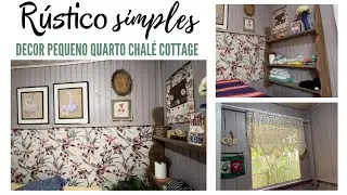 ADOR&Aacute;VEL QUARTO R&Uacute;STICO decorado com prateleiras chal&eacute; Farol, farm house/Renovation/Furniture/shelf