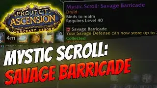 How to get Mystic Enchant: Savage Barricade | Druid [Bronzebeard | Ascension Warcraft Reborn]
