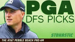 PGA DFS Picks: AT&T Pebble Beach | DraftKings & FanDuel Daily Fantasy Golf Advice