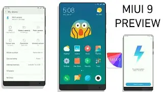 [OFFICIAL] MIUI 9 First Preview on Redmi Note 4!! 😱😱