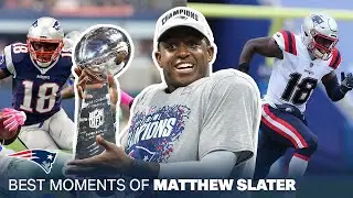 Highlights from Matthew Slater’s Legendary 16-Year Patriots Career