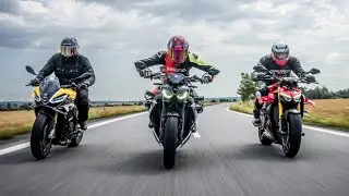Test 604 kon&iacute; v nah&aacute;č&iacute;ch: Aprilia Tuono V4 vs. BMW M 1000 R vs. Ducati Streetfighter V4 S