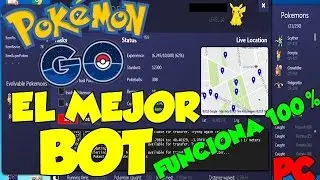 BOT PARA POKEMON GO (FUNCIONA 100%) | HACK FARMEA Y CAPTURA POKEMONES SIN MOVERTE DE CASA