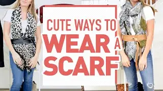 Cute ways to wear a scarf | ADA Collection
