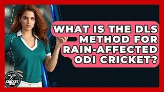 What Is The DLS Method For Rain-affected ODI Cricket? - Go-To Cricket Guide