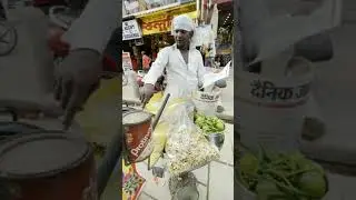 street vendor selling chat✨💥 | #shorts | #indianstreetfood | streetfood |