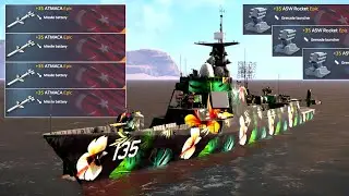 CN Type 052DM Dazhou - Full Quick Reload Build  - Modern Warships Alpha Test