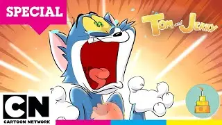 Rivali pe plajă, amici la înghețată | Compilație de o oră cu Tom și Jerry | @cartoonnetworkRO