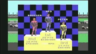 Indy Heat - Commodore 64 - ending