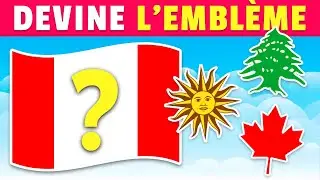Devine l'EMBLÈME du DRAPEAU | Quiz Drapeau