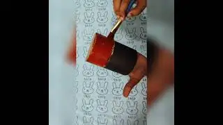 DIY/ Empty Tape Roll ➡️ Pen / Comb Holder