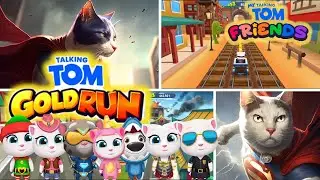 Talking Tom Gold Run New - Gameplay Full Screen HD &bull; Talking Tom & Friends #tomgoldrun #gameplay