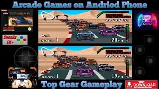 Top Gear Snes Gameplay Sa ating Android Phone
