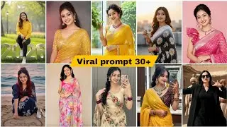 Google Gemini Ai Prompt 30+ Girl's | Photo Editing 🔥 Instagram Trending Gemini Ai Prompt Girl's 