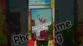 Photo Framing making #frames #framework #newworks #photoframemaking #craft #a1 #lamination #photos