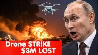 How $12,000 Drones Destroyed Russia&rsquo;s $3 Million Fuel Train | Unbelievable Precision Strike