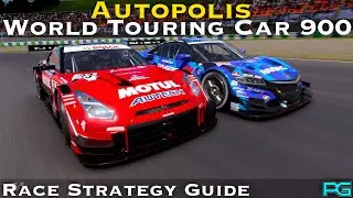 Gran Turismo 7 - World Touring Car 900 - Autopolis Race & Strategy Guide - UPDATED 1.52