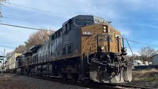 CSX 157 leads a very slow and short i188 11-18-2025