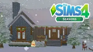 SEASONS WINTER WONDERLAND // The Sims 4: Speed Build