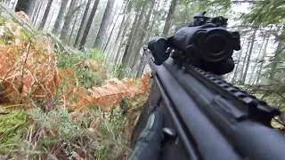 Helmet Cam Video of Swedish Soldiers During Intense Military Training
