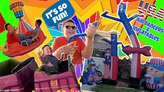 Fun Festival Rides And Our American Air Dancers/Inflatables Collection!