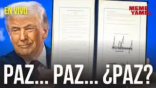 EN VIVO_ Trump pide PAZ | Cae 