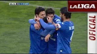 Gol de Adri&aacute;n Colunga (1-3) en el RCD Mallorca - Getafe CF - HD