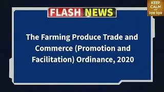 Farming Produce Trade and Commerce Ordinance